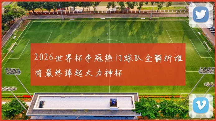 2026世界杯夺冠热门球队全解析谁将最终捧起大力神杯